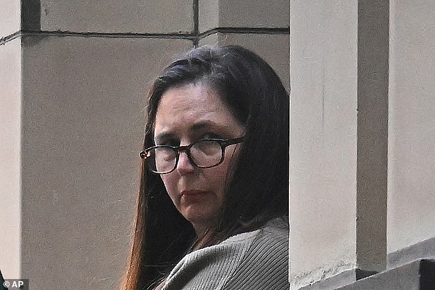 Patterson (pictured) had pleaded not guilty to the murders of Don and Gail Patterson, and Gail's sister, Heather Wilkinson.