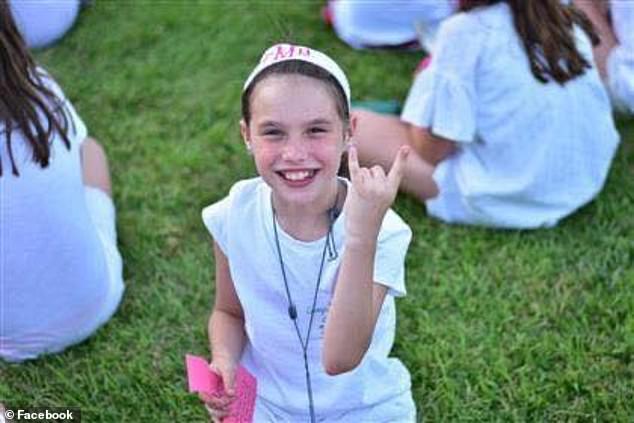 Callie McAlary, 16, has attended Camp Mystic for years and was a senior camper during the devastating floods over the Fourth of July weekend