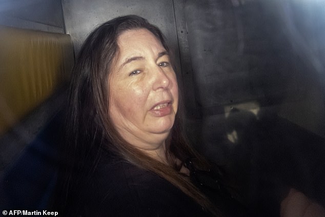 Pictures of the triple killer sitting in the back of a prison transport vehicle as she arrived at the Latrobe Valley Law Courts building on May 12 show the depth of her internal anguish
