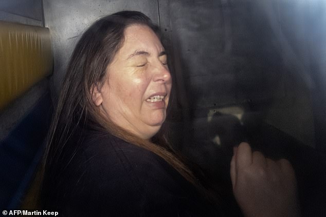 Justice Christopher Beale made an order on April 28 preventing publication of any pictures 'which suggest, expressly or impliedly, that she is in custody'