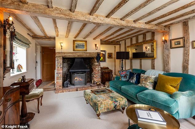 Charm: Rose Cottage is brimming with period character and rustic details