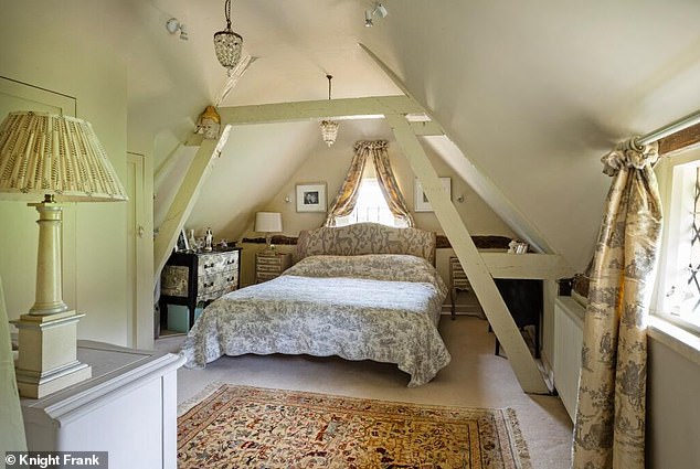 Chic: Claire O'Donnell has given each bedroom a unique style packed with character