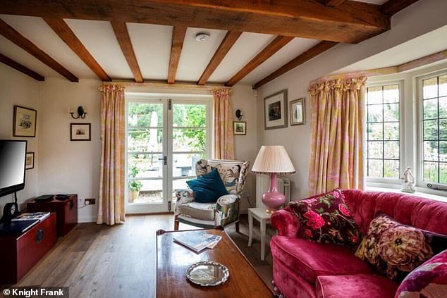 Cosy: Rose Cottage has four living rooms, perfect for the different seasons