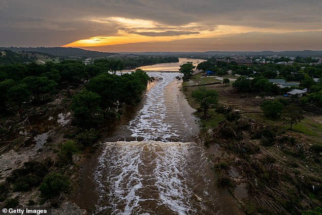 Heavy rainfall caused severe flooding along the Guadalupe River in central Texas, leaving at least 82 people reported dead