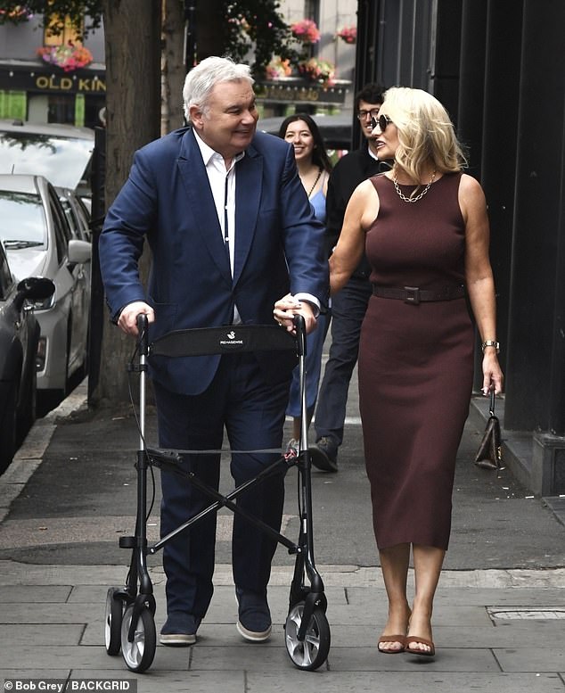 The couple's arrival comes after GB News Breakfast triumphed at the TRIC Awards last month