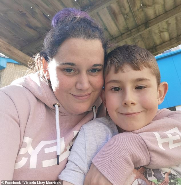 Victoria Morrison, from Cheshunt, Hertfordshire, previously told of son Kyle's cancer suffering