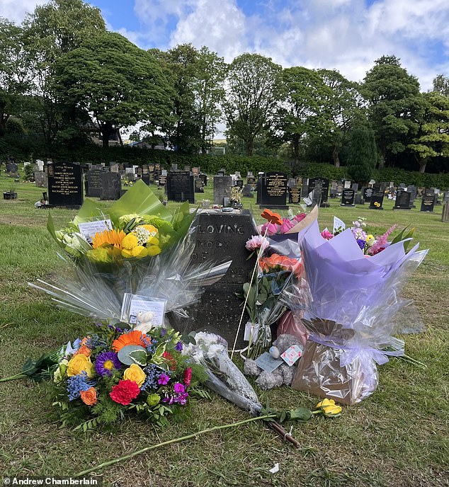 Emergency services rushed to the scene at Rawtenstall Cemetery on Saturday afternoon, but were unable to save him