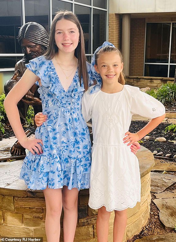 COLLECTS OF VICTIMS KILLED AT CAMP:  PICTURED:  Two sisters from St. Rita Catholic in Dallas have died - Blair (left) and Brooke Harber. Their grandparents, 76-year-old Mike Harber and 74-year-old Charlene Harber, are still unaccounted for. The sisters' parents, RJ and Annie Harber, were staying in a different cabin and are safe.Amanda Henderson posts on July 4, 2025: PLEASE HELP Jennifer Harber and her brother RJ need your help finding their family!+RJ, his wife Annie and children 11-year-old Brooke and 13-year-old Blair were with his parents 74-year-old Charlene and 76-year old Mike (all in first photo) at 108 Casa Bonita (house in second photo) when the floodwaters ripped through their area. Jennifer has heard from RJ and Annie but no one else.+They are also looking for their dog Daisy Mae and Lilly Lou (third and fourth photos)+If you have seen them, please call authorities or Jennifer at 214-213-4125 or RJ at 214-232-4142