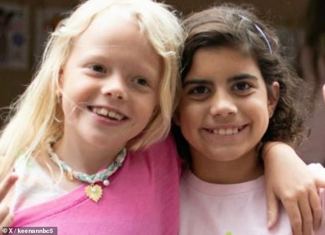 Lila Bonner (right), 9, was at camp with her best friend Eloise Peck (left), when they died