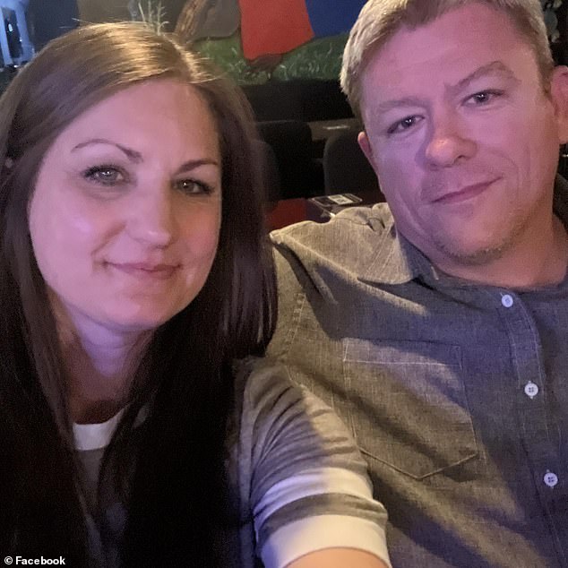 Husband and wife Bobby and Amanda Martin (pictured) were camping with their family for the weekend