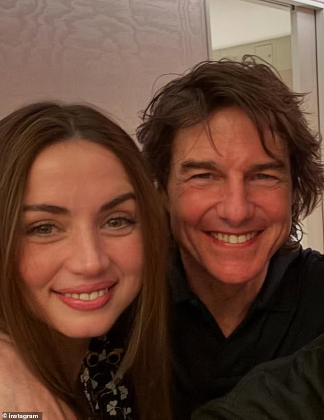 In the throes of their romance, Ana and Tom, 63, marked her 37th birthday with a fun night out on the town in April during which they snapped sweet pictures together