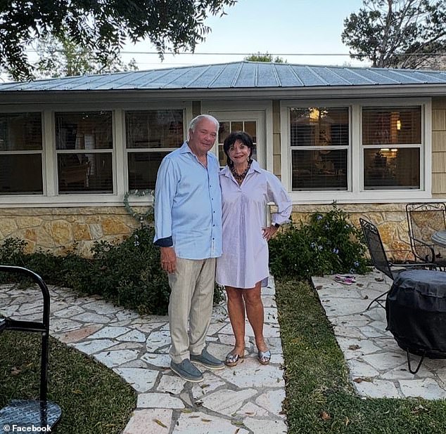 Mike, 76, and Charlene Harber, 74, remain missing after the catastrophic floods swept through their cabin and killed their granddaughters