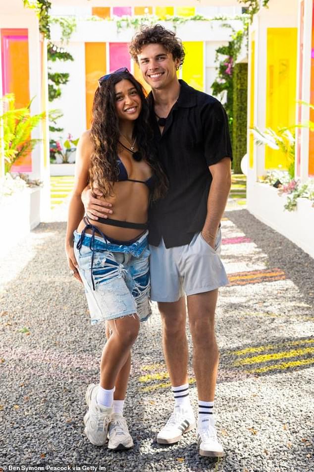 Ortega formed an instant connection with Nic Vansteenberghe, a 24-year-old nurse and model from Florida