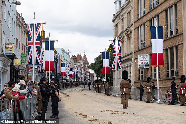 Numerous roads across the town will be closed and it is expected to be very busy as locals, tourists and Royal fans flock to catch a glimpse of the State Visit