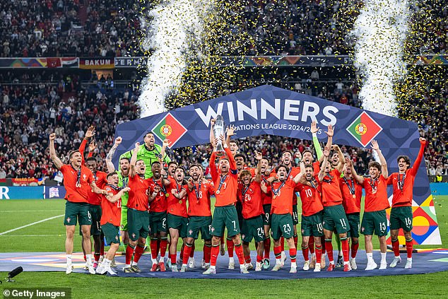The pair played together as recently as June 8 when Portugal lifted the UEFA Nations League