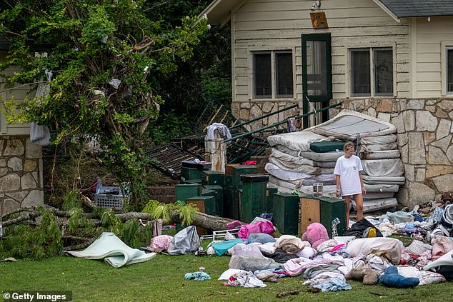 Hurley recalled the traumatizing scenes of parents running to their children and looking for those unaccounted-for after the massive floods