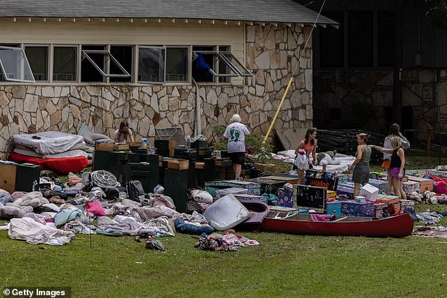 As of Monday morning, the bodies of nine girls and a counselor were located. Four campers and another counselor are still missing