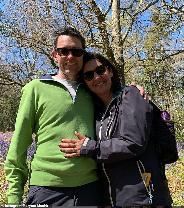 Ms Moshiri is married to LatinNews's editor-in-chief Jonathan Farmer (pictured) with whom she shares three children