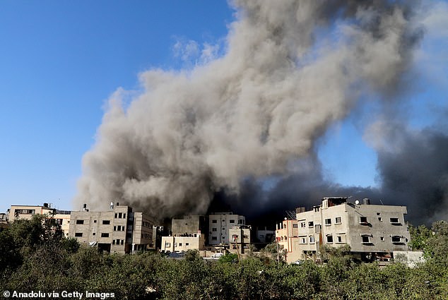 Trump denied there was a holdup in a deal to end the war in Gaza