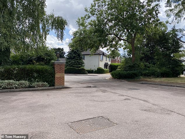 After the distributing encounter last week, residents since have controversially defended the man's behaviour urging others to not park in the area (Pictured)