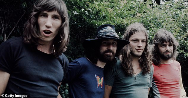 The singer and songwriter (second from right) joined Pink Floyd in 1967 before the band became one of the highest-selling and most acclaimed acts in music history in the early 1980s