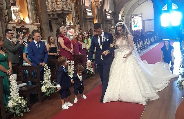 Jota described himself as the luckiest man in the world in an interview released after the couple walked down the aisle in Portugal