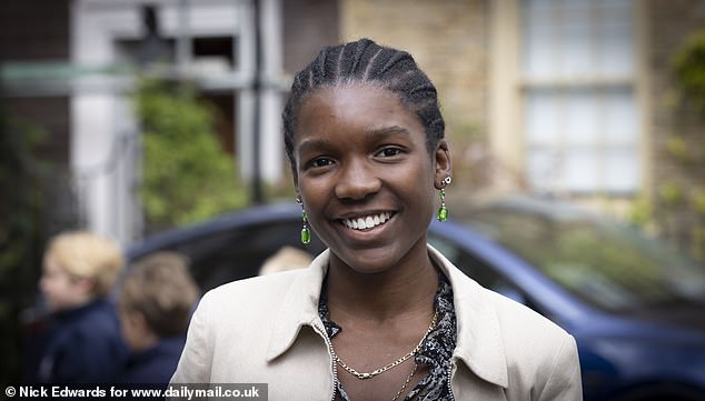 Renee Dawkins, 23, works near High Street Kensington and said 'it feels strange to not have something as important as blood samples in human hands'