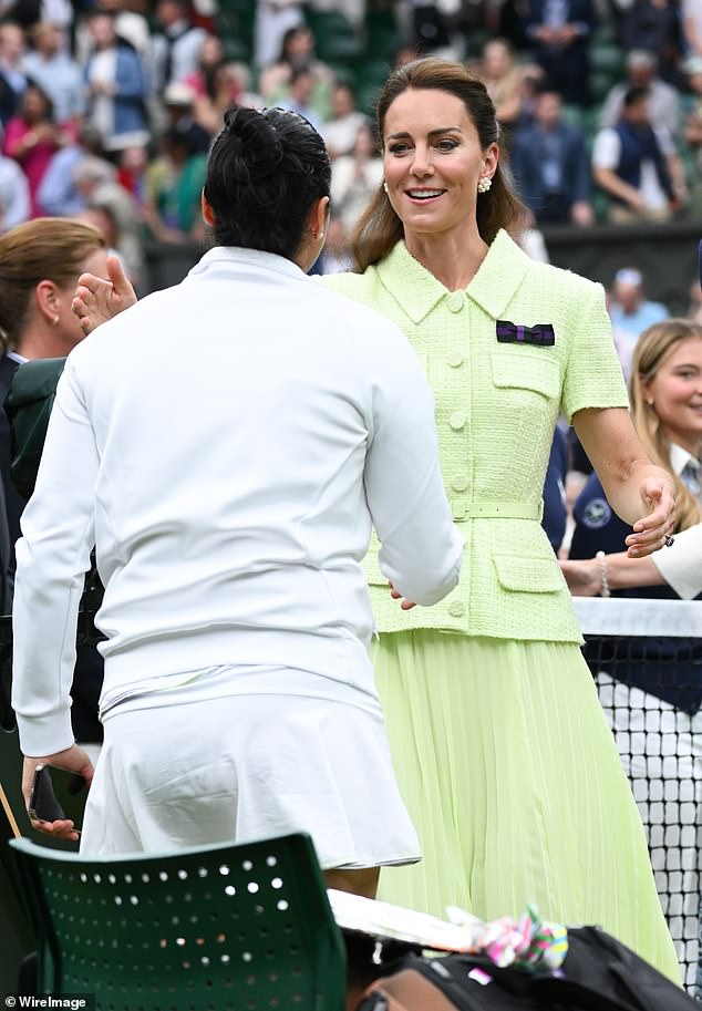 'For me, it was such an amazing moment. And not just that, I felt her kindness and energy around me,' said Jabeur