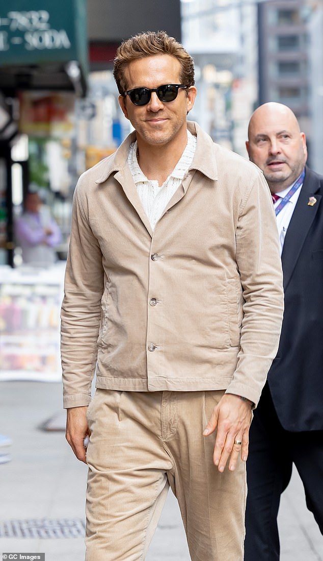Lively is married to fellow Hollywood star Ryan Reynolds. Pictured May 12 in NYC