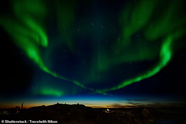 There are just 5,000 people living in Ilulissat, Greenland’s third largest city – but it’s not just the quietness that makes it ideal for seeing the Northern Lights here