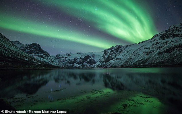 Svalbard benefits from almost no sunlight in the winter, with absolutely none in February. This makes it incredibly likely to see the Northern Lights at some point during these months