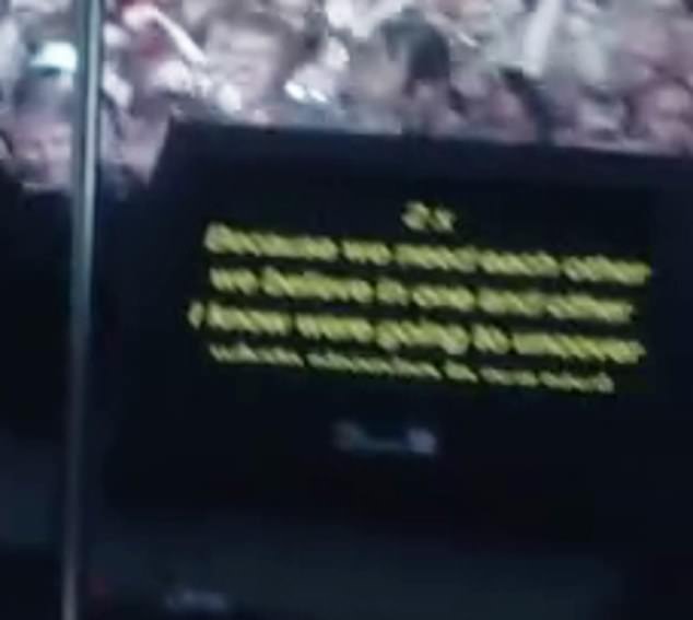 After launching the 41 date Live '25 Tour at Cardiff's Principality Stadium over the weekend, Liam appeared to rely on a teleprompter as the reunited group performed to 74,000 fans