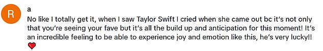 On TikTok, people were moved and shared that they'd also cried at the experience