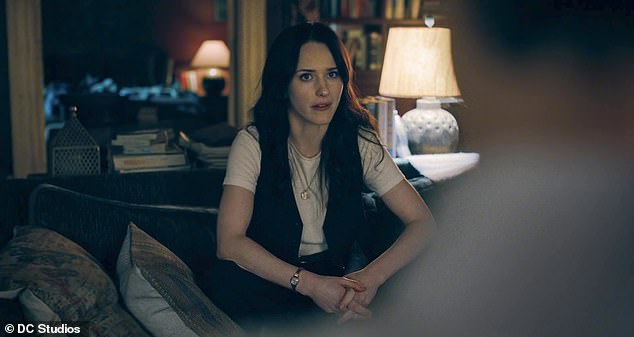 The new film - starring David Corenswet as the fictional superhero and Rachel Brosnahan (pictured) as precocious reporter Lois Lane - will go on general release from July 11