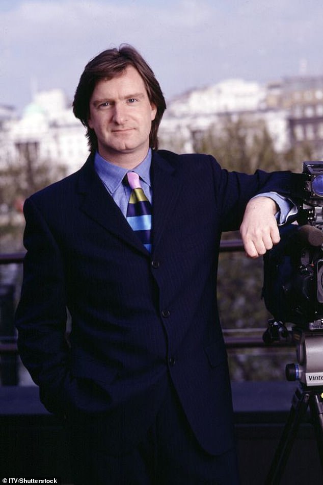 Martin, 66, was a veteran of the running of ITV, with his career on the network spanning a host of breakfast shows, including GMTV, This Morning and Loose Women, before Fiona's illness led to his retirement last year (pictured in 2000)