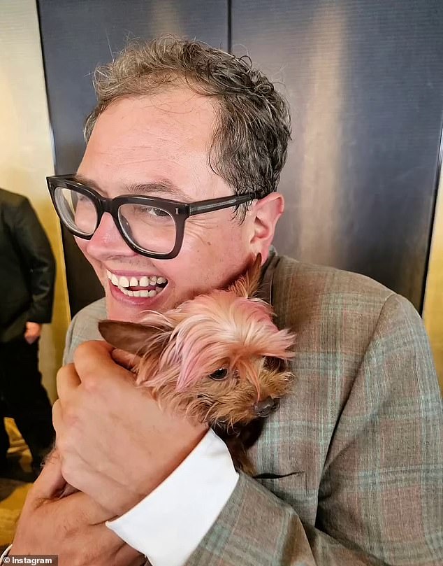And Mel B's beloved Yorkshire Terrier pup Cookie served a very important role at the nuptials as the ring bearer