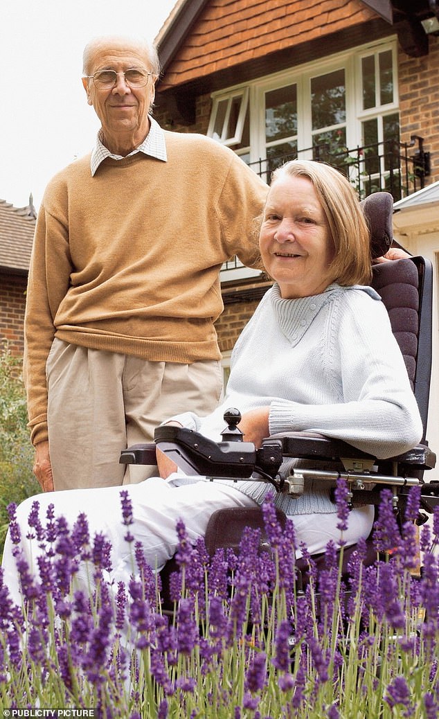 Norman Tebbit with his wife Margaret, who was left paralysed after the Brighton attack, in 2004. He quit the Cabinet to look after her, and worked hard well into his 70s to pay for her care
