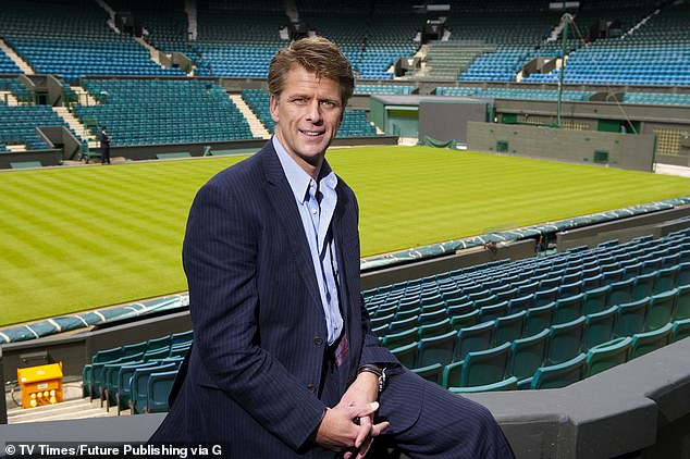 Wimbledon commentator and former British No 1 Castle has taken the heat for his error