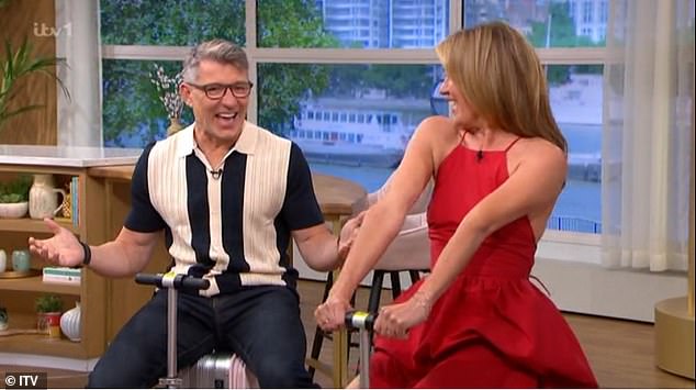 The hosting duo opened the latest episode of the long-running ITV daytime show in a change to their usual greeting