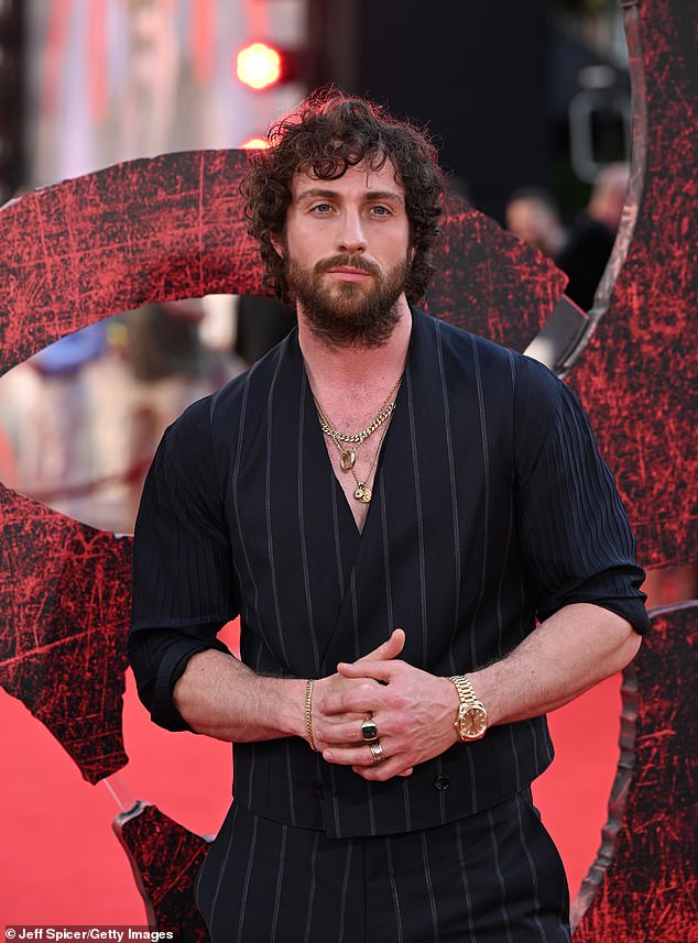 Following months of speculation, three clear favourites for the coveted role at last emerged on Tuesday from Coral Bookmakers with Kick Ass star Aaron Taylor-Johnson , 35, being the top contenders; Aaron pictured in June