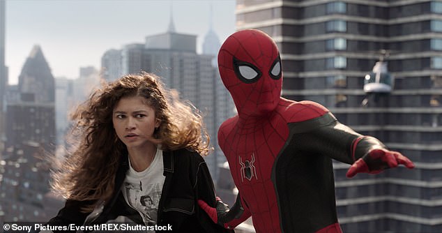 However, it is believe to not be possible for Spiderman star Tom to bag the role of 007 as he begins filming Spider Man 4 in the coming months; pictured with Zendaya