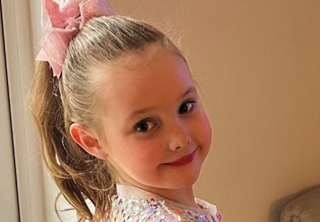 Elsie Dot Stancombe, seven, was also at the event held at the Hart Space, in Southport