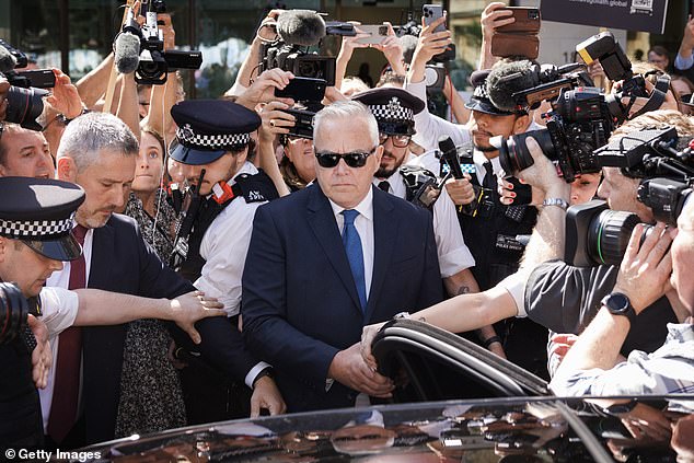 Paedophile Edwards leaves Westminster Magistrates' Court on July 31, 2024