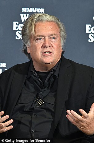 Former Trump advisor and pundit Steve Bannon
