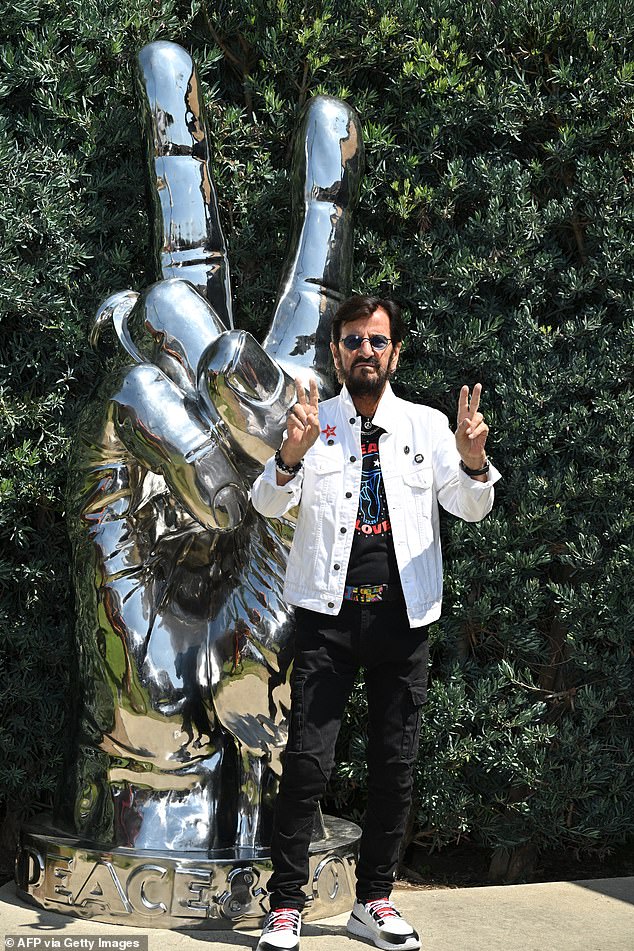 Ringo has spent years on his 'peace and love' initiative, and each year on his birthday since 2008, 'peace and love' celebrations have been held all around the globe