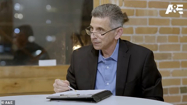 Olivo said: ' You failed the exam regarding Gary's fall. There's two things I know for sure, Shannon. One, you were not completely honest with me yesterday during this polygraph section. And two, the other thing I know that's 100% certain, is that there is more to this story that hasn't been told'