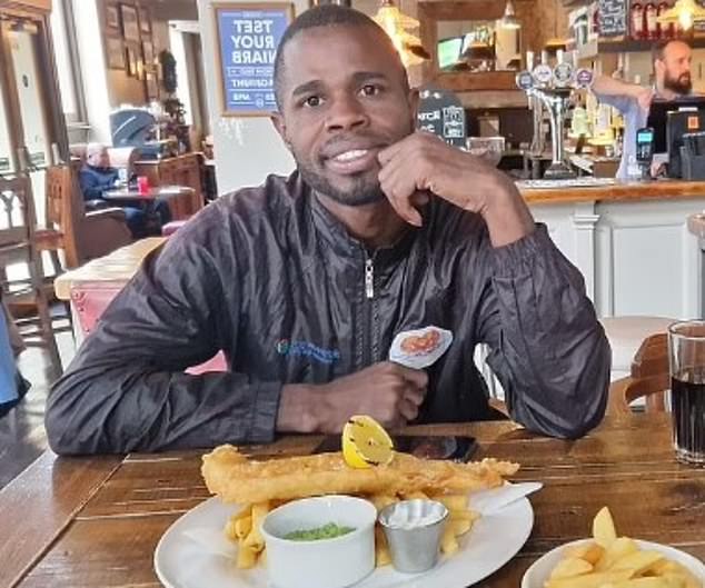 Mosquera, pictured, had met Mr Alfonso online where Mosquera used the names ¿iamblackmaster and ¿mrd-k20cm¿, the court heard