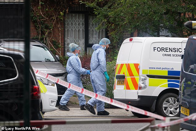 When officers found the bodies, one of the suitcases had a tag linking them back to their west London flat
