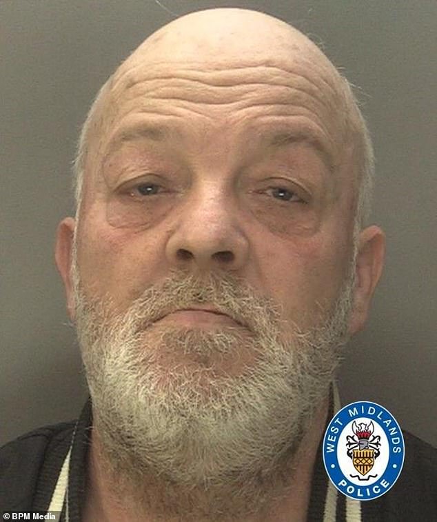 Steven Baker, pictured, of Balsall Heath, was also jailed for three years and nine months