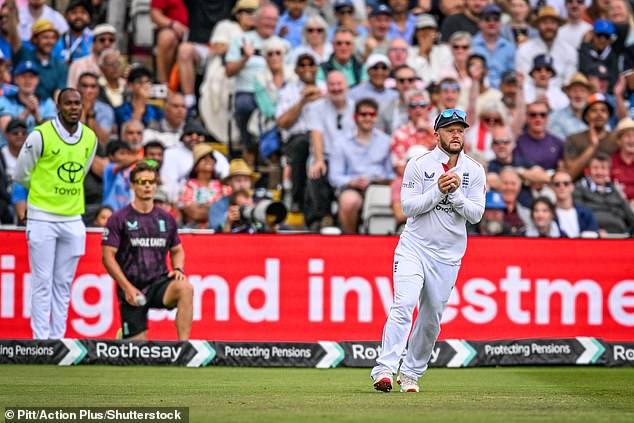 Archer was back in the Test arena last week at Edgbaston - if only to carry the drinks round the boundary on 12th man duty